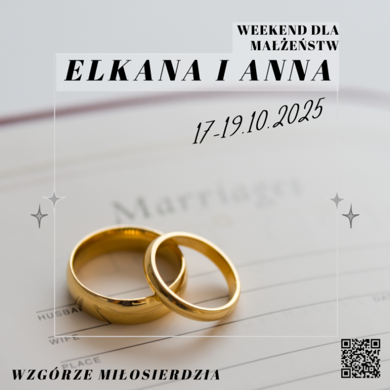 Kurs Elkana i Anna - weekend dla małżeństw